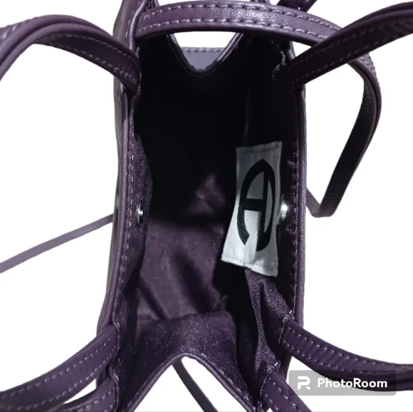 SOLD Telfar Small Shopping Bag Eggplant - Picture 12 of 15